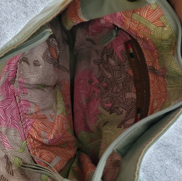 The Sak mint green leather hobo bag - Picture 3 of 4
